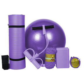 Complete Five-Piece Yoga Set | Your All-in-One Fitness Solution