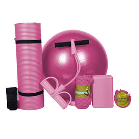 Complete Five-Piece Yoga Set | Your All-in-One Fitness Solution