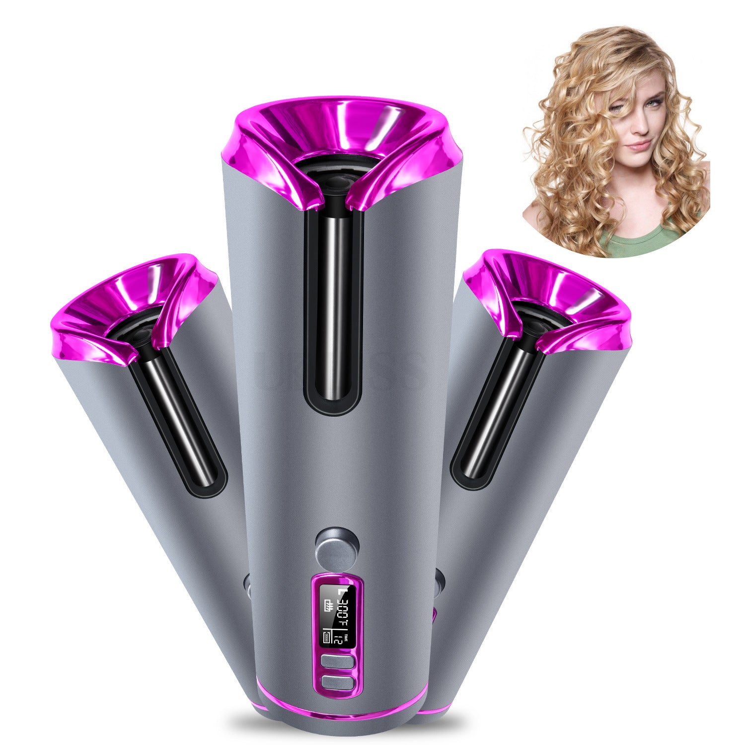 Portable Automatic Hair Curling Iron – Style Anywhere, Anytime