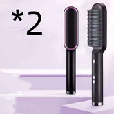 Revolutionize Your Hair Routine with the 2-in-1 Hair Straightener & Hot Comb