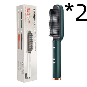 Revolutionize Your Hair Routine with the 2-in-1 Hair Straightener & Hot Comb