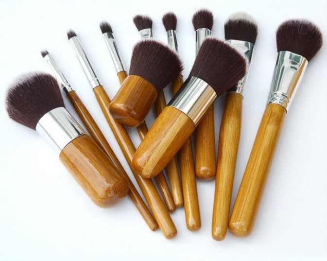 Handcrafted Bamboo Makeup Brush Set – Sustainable Luxury for Flawless Application