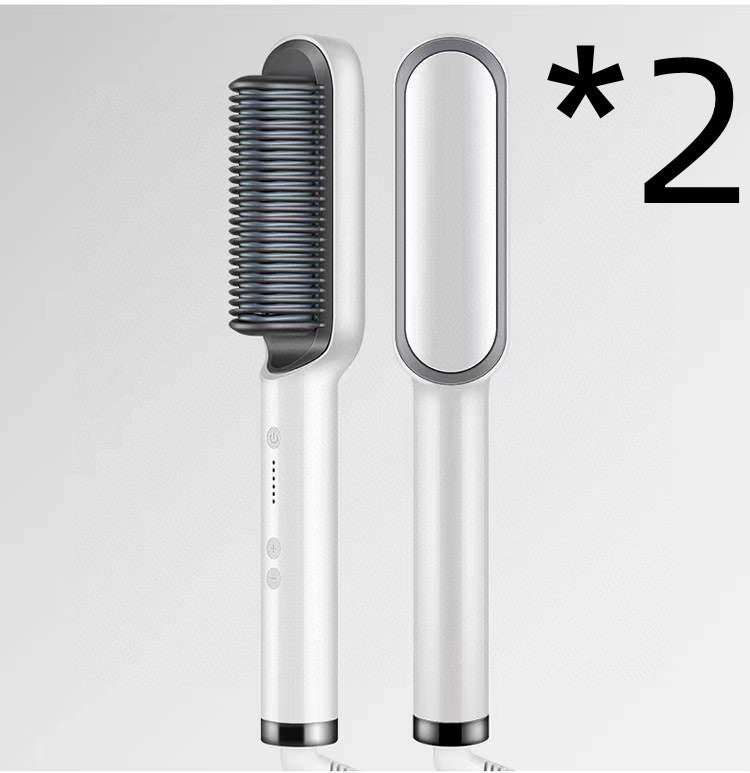 Revolutionize Your Hair Routine with the 2-in-1 Hair Straightener & Hot Comb