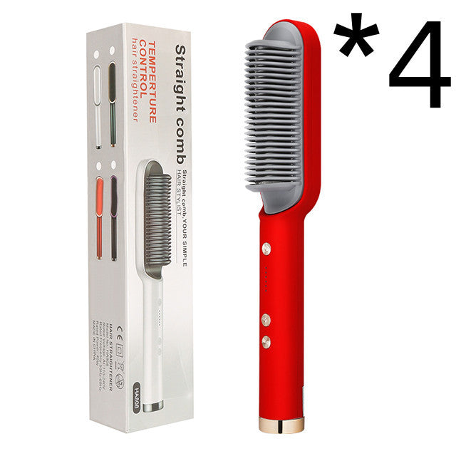 Revolutionize Your Hair Routine with the 2-in-1 Hair Straightener & Hot Comb