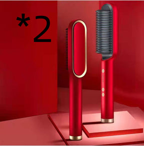 Revolutionize Your Hair Routine with the 2-in-1 Hair Straightener & Hot Comb