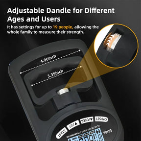 Grip Strength Tester 265Lbs/120Kg Digital Hand Dynamometer Grip