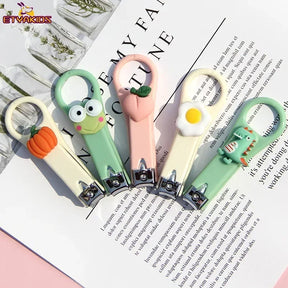 Cartoon Animal Fruit Nail Clippers Cutter for Kids Nail Scissor