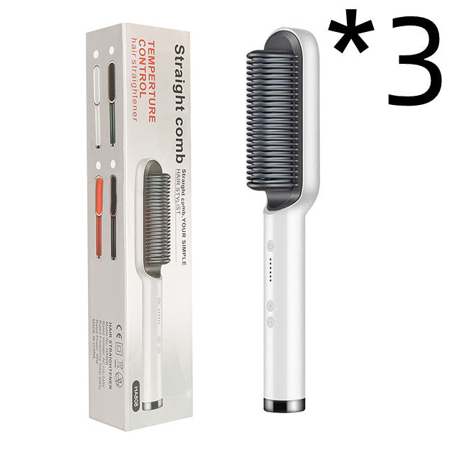 Revolutionize Your Hair Routine with the 2-in-1 Hair Straightener & Hot Comb