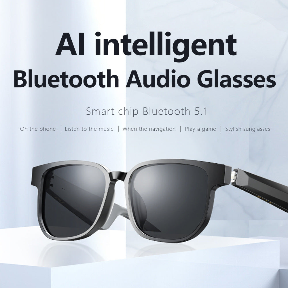 AI Smart Glasses | Premium Head-Mounted Smart Glasses for Music, Calls & More