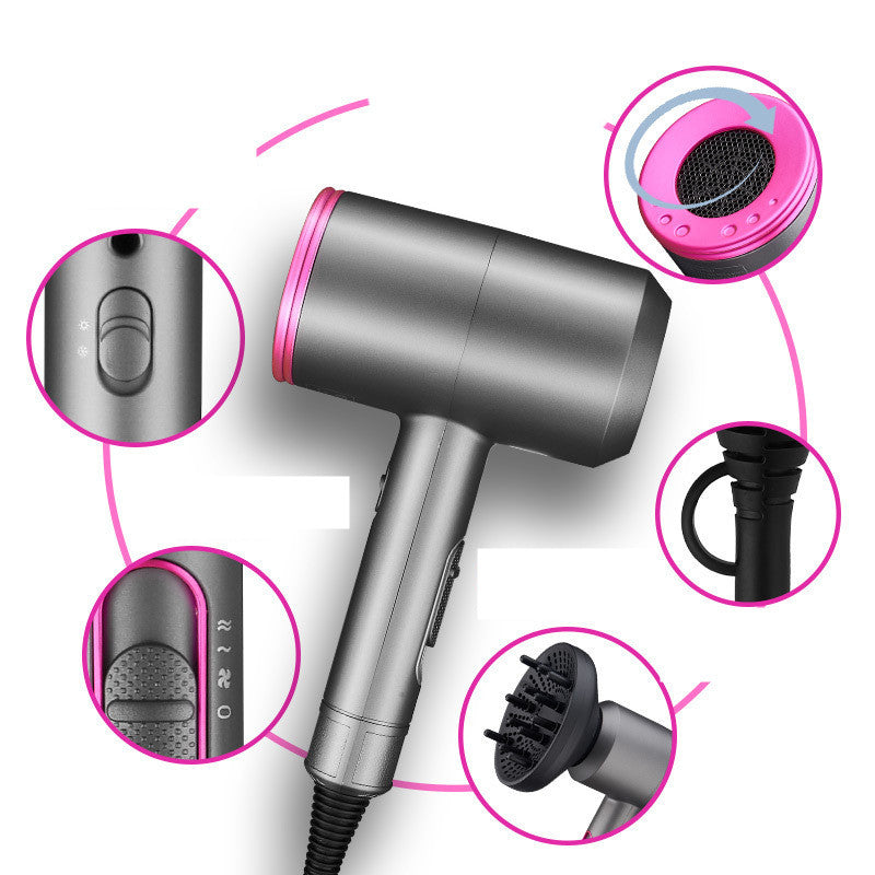 Professional Ionic Hair Dryer – Fast, Stylish, and Frizz-Free Results