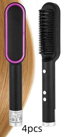 Revolutionize Your Hair Routine with the 2-in-1 Hair Straightener & Hot Comb