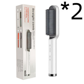 Revolutionize Your Hair Routine with the 2-in-1 Hair Straightener & Hot Comb