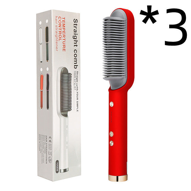 Revolutionize Your Hair Routine with the 2-in-1 Hair Straightener & Hot Comb